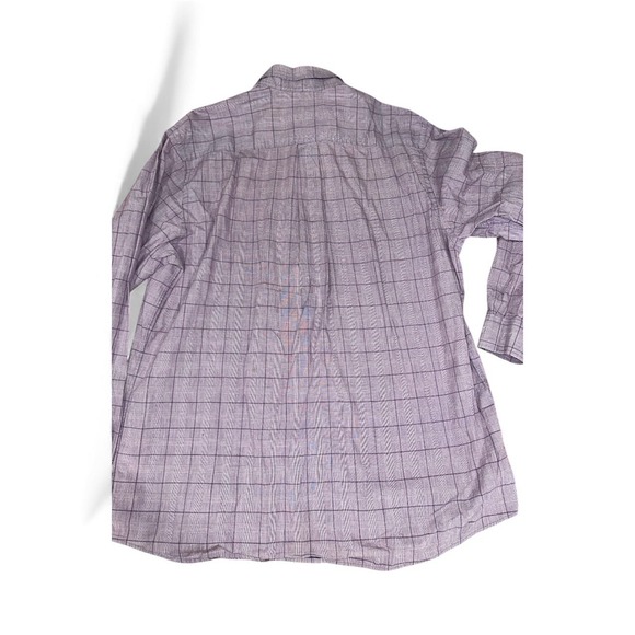 Cutter & Buck LSU Tigers Button Down Performance Shirt Men's Plaid Golf XXL - Picture 2 of 8